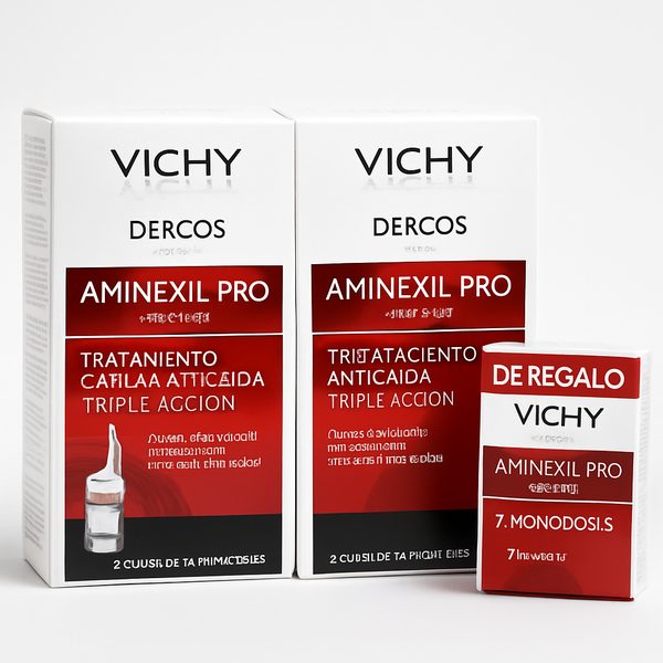 vichy-dercos-aminexil-pro-hombre-tratamiento-capilar-anticaida-triple-accion-2-cajas-de-18-monodosis-7-monodosis-de-regalo