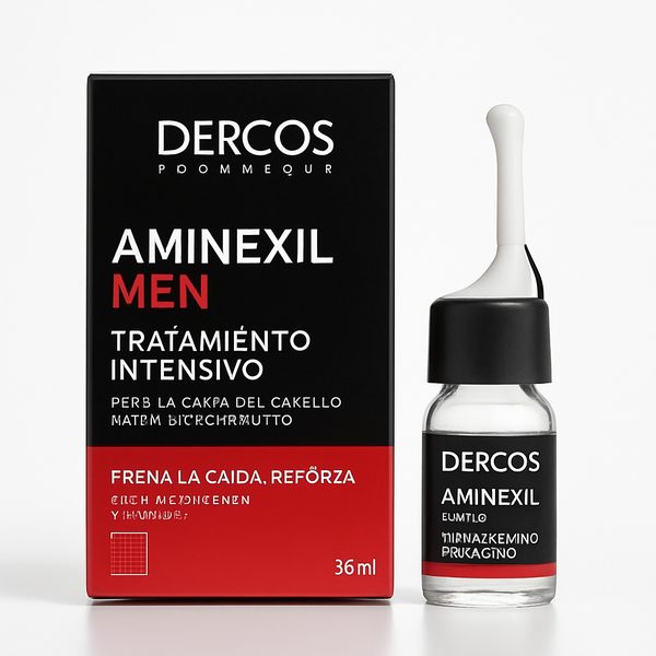 Dercos Aminexil Men Tratamiento Anticaída...