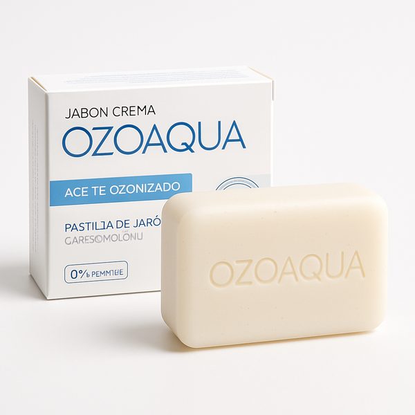 Ozoaqua Pastilla Jabón Aceite Ozonizado