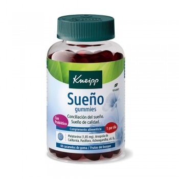 Kneipp Sueño gummies 60 gominolas frutos del bosque